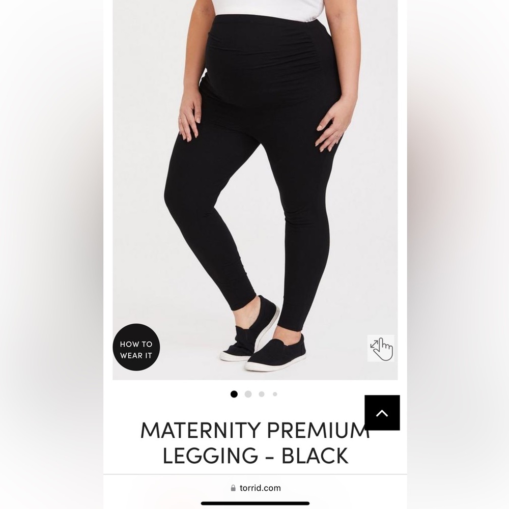 NWT TORRID Maternity Leggings Size 1